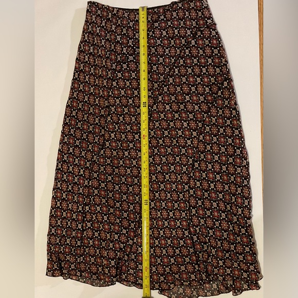 Style & Company Maxi Sheer Lined Skirt, Size 10 - Picture 2 of 5